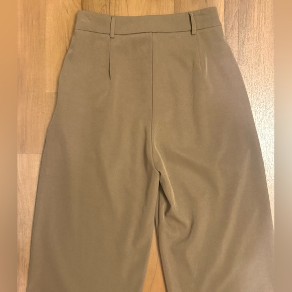 Princess Polly Archer Wide-Leg Pant - Chocolate Brown - Picture 5 of 7